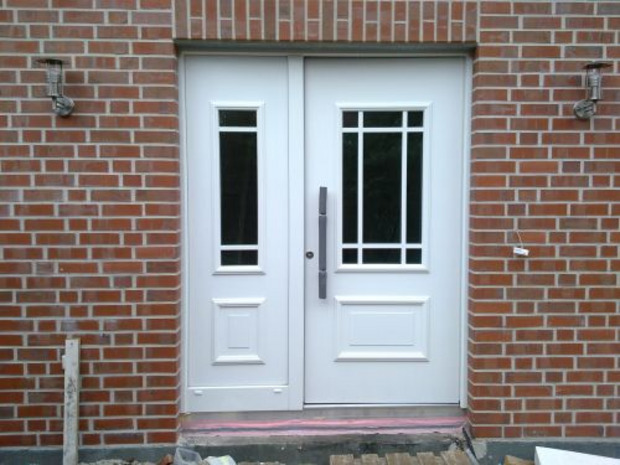 Inotherm Haustür mit Seitenteil