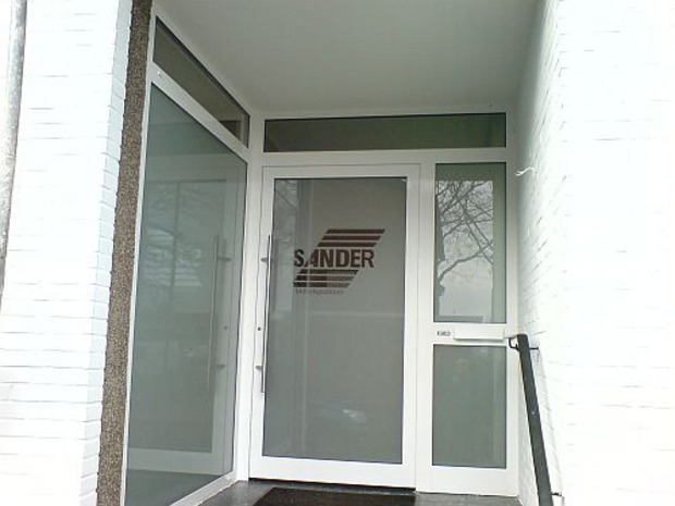 Haustüranlage über Eck